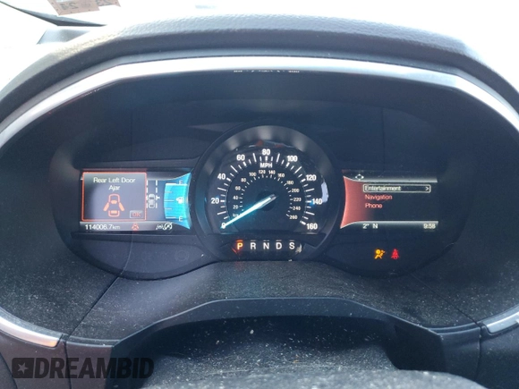 2019 Ford Edge Titanium with VIN 2FMPK4K9XKBC11683, listed as a Copart auction lot 50772945 with 114,006 mi miles and Salvage Title. Bid and sale history available at carsss.com. Image 9.