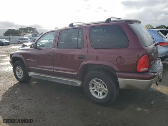 2001 Dodge Durango with VIN 1B4HS28N31F608356, listed as a Copart auction lot 50618225 with 159,648 mi miles and Clean Title. Bid and sale history available at carsss.com. Image 2.