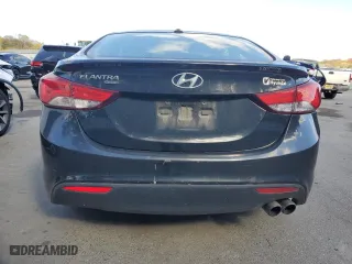 2014 Hyundai Elantra Coupe with VIN KMHDH6AH7EU028746, listed as a Copart auction lot 76492654 with 104,905 mi miles and Clean Title. Bid and sale history available at carsss.com. Image 6.