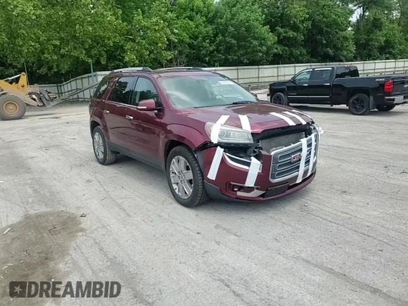 2017 GMC Acadia Limited with VIN 1GKKRSKDXHJ207774, listed as a Copart auction lot 60644865 with 134,983 mi miles and Salvage title. Bid and sale history available at DreamBid. Image 14.