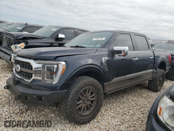 2023 Ford F-150 XL with VIN 1FTFW1E89PFD18610, listed as a Copart auction lot 47592125 with 19,541 mi miles and Salvage Title. Bid and sale history available at carsss.com. Image 2.