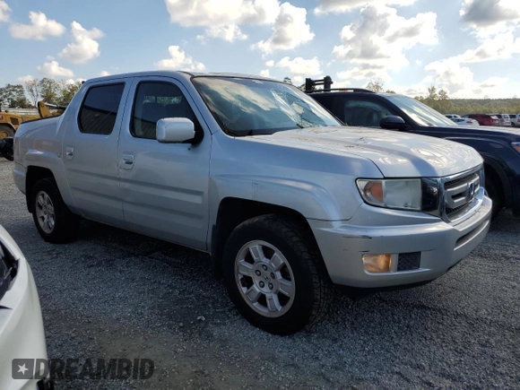 2011 Honda Ridgeline RTS with VIN 5FPYK1F45BB007356, listed as a Copart auction lot 73854154 with 108,738 mi miles and Salvage Title. Bid and sale history available at carsss.com. Image 4.