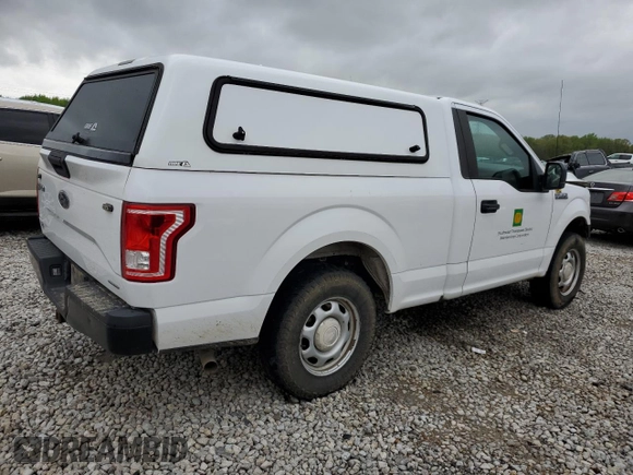 2016 Ford F-150 XL with VIN 1FTMF1C82GKE63988, listed as a Copart auction lot 51812445 with 143,797 mi miles and Salvage Title. Bid and sale history available at DreamBid. Image 3.