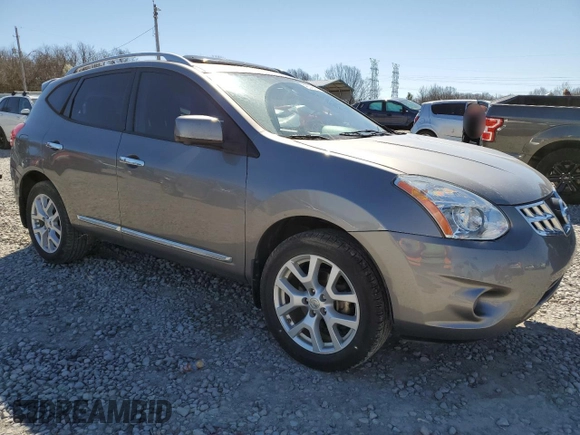 2012 Nissan Rogue SL with VIN JN8AS5MT5CW258262, listed as a Copart auction lot 48542665 with 101,414 mi miles and Salvage Title. Bid and sale history available at DreamBid. Image 4.