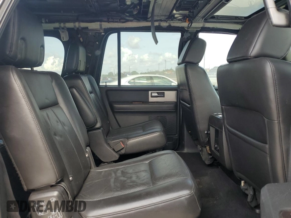 2008 Ford Expedition Max Limited with VIN 1FMFK19508LA74419, listed as a Copart auction lot 61180105 with 228,175 mi miles and Salvage title. Bid and sale history available at DreamBid. Image 11.