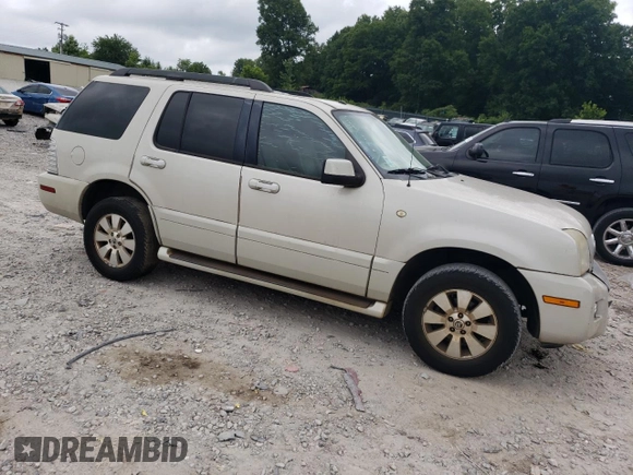2006 Mercury Mountaineer Luxury with VIN 4M2EU37E76UJ26560, listed as a Copart auction lot 61408055 with 155,032 mi miles and Salvage title. Bid and sale history available at DreamBid. Image 4.