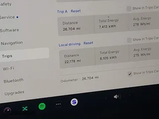 2023 Tesla Model Y Long Range with VIN 7SAYGDEE3PA034830, listed as a IAAI auction lot 41351397 with 26,704 mi miles. Bid and sale history available at carsss.com. Image 14.