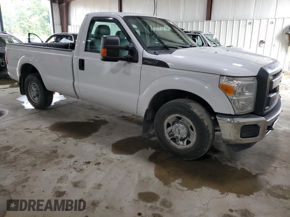 2015 Ford F-250 XL with VIN 1FTBF2A65FEB10141, listed as a Copart auction lot 65227535 with 163,790 mi miles and Salvage title. Bid and sale history available at DreamBid. Image 4.