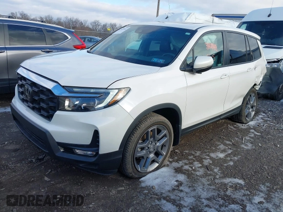 2023 Honda Passport EX-L with VIN 5FNYF8H50PB041370, listed as a IAAI auction lot 41536255 with 15,427 mi miles and . Bid and sale history available at carsss.com. Image 17.