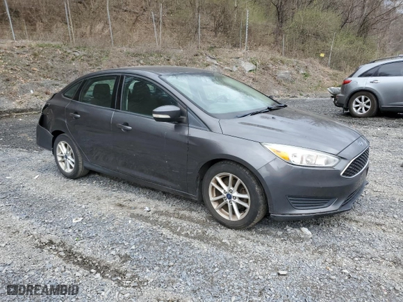 2016 Ford Focus SE with VIN 1FADP3F2XGL303275, listed as a Copart auction lot 53241255 with 106,338 mi miles and Salvage Title. Bid and sale history available at carsss.com. Image 4.