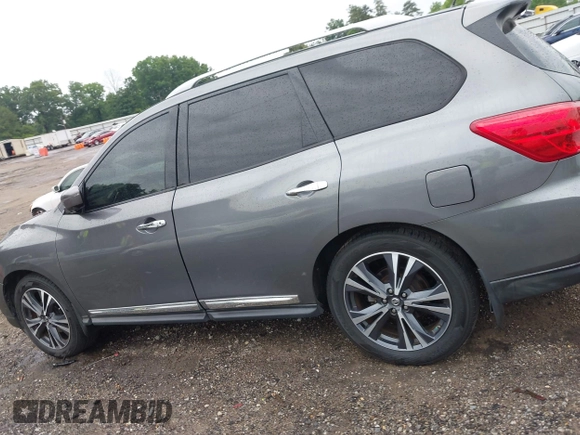 2017 Nissan Pathfinder SV with VIN 5N1DR2MN0HC610527, listed as a IAAI auction lot 42348633 with 123,769 mi miles and . Bid and sale history available at DreamBid. Image 14.