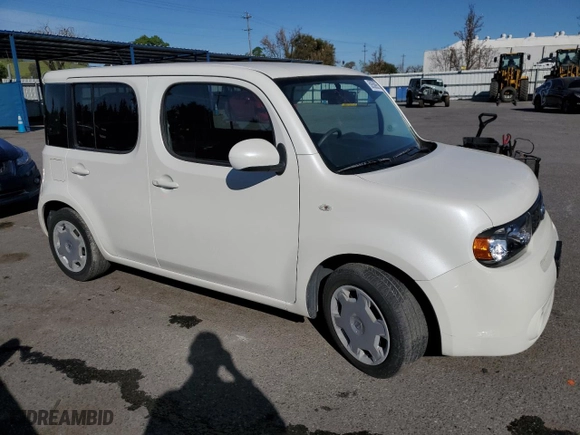 2014 Nissan Cube S with VIN JN8AZ2KR9ET350397, listed as a Copart auction lot 50558955 with 27,109 mi miles and Salvage Title. Bid and sale history available at carsss.com. Image 4.