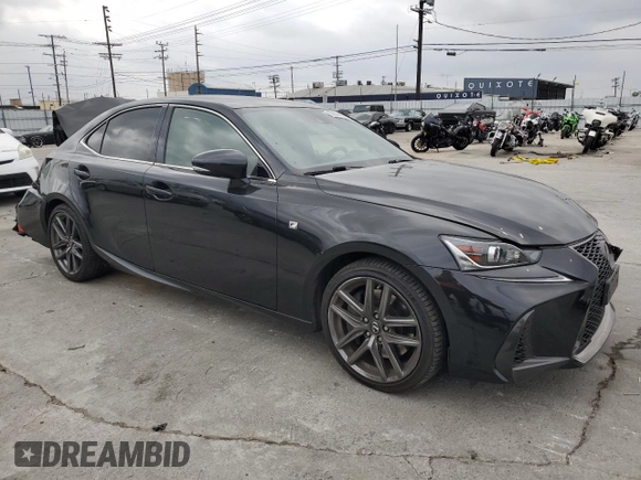 2019 Lexus IS 300 with VIN JTHBA1D25K5087678, listed as a Copart auction lot 50942805 with 60,491 mi miles and Salvage title. Bid and sale history available at DreamBid. Image 4.