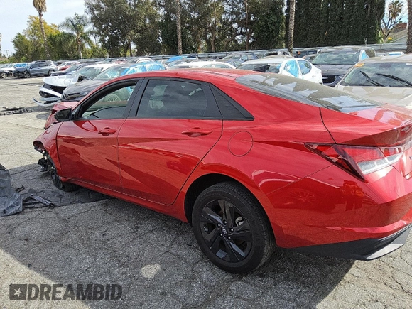 2023 Hyundai Elantra SEL with VIN 5NPLM4AG9PH096017, listed as a Copart auction lot 46163975 with 22,803 mi miles and Clean Title. Bid and sale history available at DreamBid. Image 2.