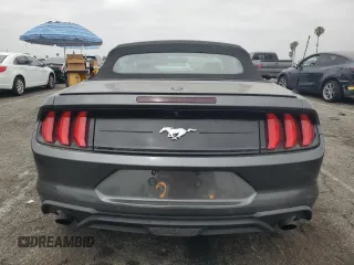 2020 Ford Mustang EcoBoost with VIN 1FATP8UH2L5184720, listed as a Copart auction lot 59169155 with 64,616 mi miles and Salvage title. Bid and sale history available at DreamBid. Image 6.