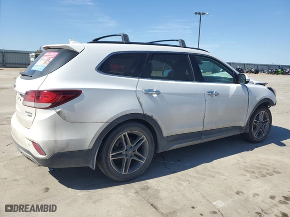 2019 Hyundai Santa Fe XL Limited Ultimate with VIN KM8SR4HF5KU307735, listed as a Copart auction lot 46835275 with 0 mi miles and Salvage Title. Bid and sale history available at carsss.com. Image 3.