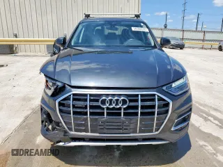 2021 Audi Q5 Premium with VIN WA1AAAFY2M2004785, listed as a Copart auction lot 56500595 with 79,376 mi miles and Salvage title. Bid and sale history available at DreamBid. Image 5.