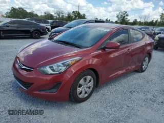 2016 Hyundai Elantra SE with VIN 5NPDH4AE4GH779251, listed as a Copart auction lot 61523625 with 140,077 mi miles and Salvage title. Bid and sale history available at DreamBid. Image 1.