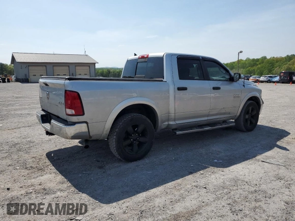 2015 Ram 1500 Big Horn with VIN 1C6RR7LG1FS633304, listed as a Copart auction lot 55439085 with 105,269 mi miles and Clean title. Bid and sale history available at DreamBid. Image 3.