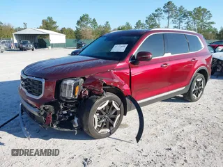 2023 Kia Telluride S with VIN 5XYP64GC4PG365452, listed as a IAAI auction lot 41772899 with 51,599 mi miles and . Bid and sale history available at DreamBid. Image 2.