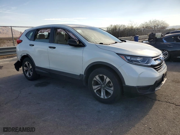 2018 Honda CR-V LX with VIN 2HKRW5H3XJH424842, listed as a Copart auction lot 50756145 with 107,076 mi miles and Salvage Title. Bid and sale history available at carsss.com. Image 4.