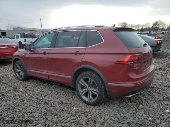 2019 Volkswagen Tiguan SE with VIN 3VV2B7AX7KM060351, listed as a Copart auction lot 50625165 with 48,329 mi miles and Salvage Title. Bid and sale history available at carsss.com. Image 2.