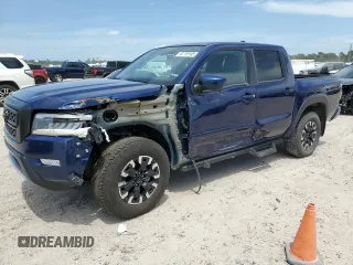 2023 Nissan Frontier Pro-4X with VIN 1N6ED1EK8PN672862, listed as a Copart auction lot 52718105 with 17,855 mi miles and Salvage title. Bid and sale history available at DreamBid. Image 1.