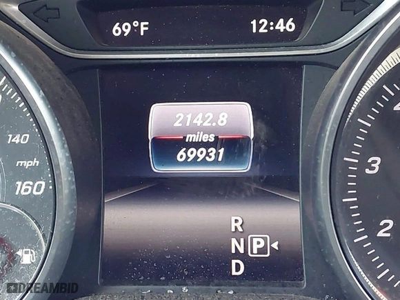 2018 Mercedes-Benz GLA with VIN WDCTG4EB8JJ481969, listed as a IAAI auction lot 41265854 with 69,931 mi miles. Bid and sale history available at carsss.com. Image 14.