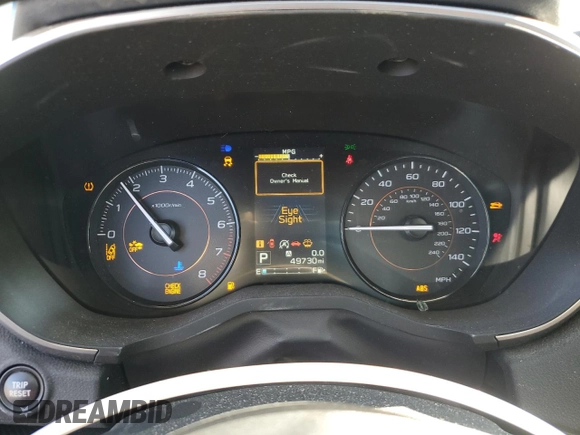 2021 Subaru Crosstrek Premium with VIN JF2GTAPC4M8363681, listed as a Copart auction lot 61309395 with 49,730 mi miles and Salvage title. Bid and sale history available at DreamBid. Image 9.