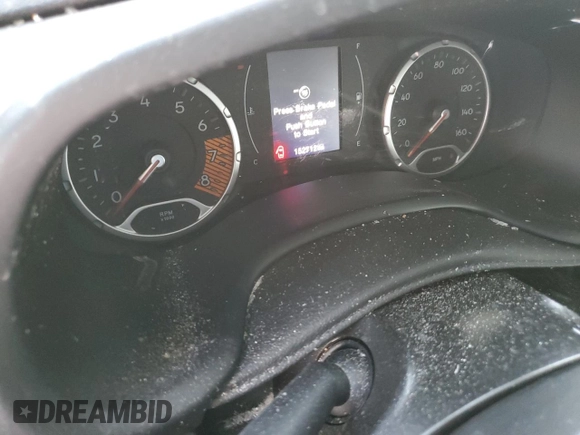 2020 Jeep Renegade Latitude with VIN ZACNJBBB0LPL48907, listed as a Copart auction lot 45956185 with 152,712 mi miles and Salvage Title. Bid and sale history available at carsss.com. Image 9.