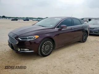 2017 Ford Fusion Titanium with VIN 3FA6P0K90HR178834, listed as a Copart auction lot 57420795 with 127,977 mi miles and Salvage title. Bid and sale history available at DreamBid. Image 1.