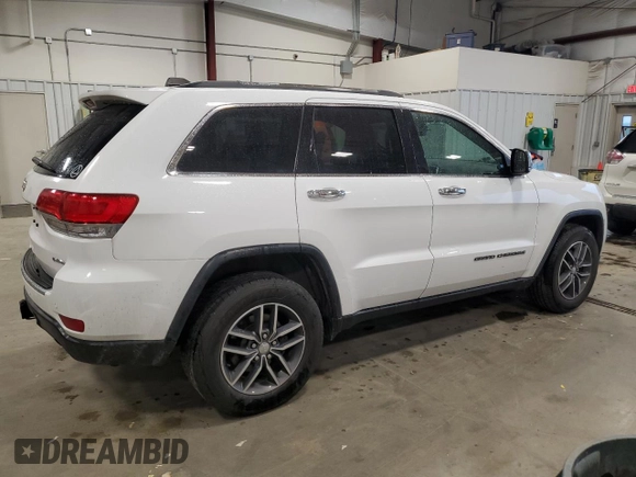 2018 Jeep Grand Cherokee Limited with VIN 1C4RJFBG5JC508580, listed as a Copart auction lot 54936255 with 87,296 mi miles and Clean Title. Bid and sale history available at DreamBid. Image 3.