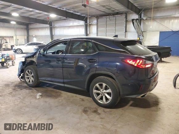2018 Lexus RX 350 with VIN 2T2BZMCA8JC154579, listed as a Copart auction lot 54215705 with 73,700 mi miles and Salvage title. Bid and sale history available at DreamBid. Image 2.