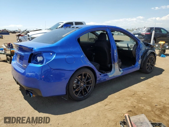 2020 Subaru WRX Limited with VIN JF1VA1F63L8820282, listed as a Copart auction lot 61443414 with 16,577 mi miles and Salvage Title. Bid and sale history available at carsss.com. Image 3.