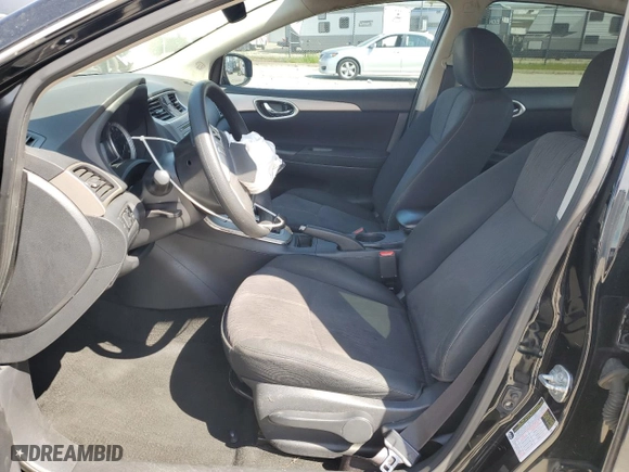 2014 Nissan Sentra SV with VIN 3N1AB7AP0EL655582, listed as a Copart auction lot 50393155 with 85,452 mi miles and Salvage Title. Bid and sale history available at carsss.com. Image 7.