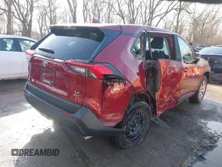 2023 Toyota RAV4 LE with VIN 2T3G1RFV2PW350562, listed as a IAAI auction lot 41786114 with 22,164 mi miles. Bid and sale history available at carsss.com. Image 4.