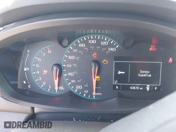 2022 Chevrolet Trax LS with VIN KL7CJKSM5NB542130, listed as a IAAI auction lot 42304634 with 43,670 mi miles and . Bid and sale history available at DreamBid. Image 7.
