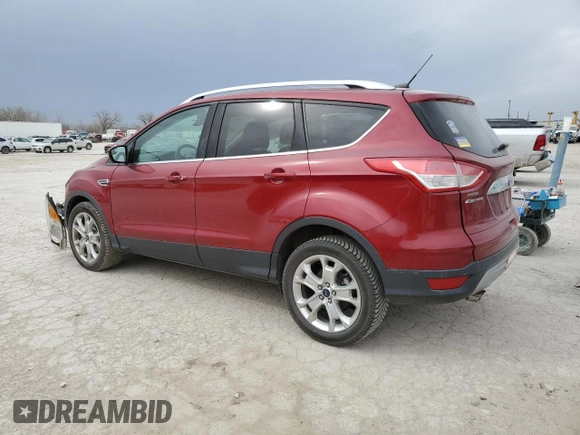 2016 Ford Escape Titanium with VIN 1FMCU9JX1GUC72265, listed as a Copart auction lot 48958575 with 65,313 mi miles and Salvage Title. Bid and sale history available at carsss.com. Image 2.