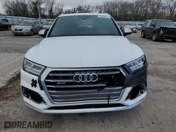 2018 Audi SQ5 Prestige with VIN WA1C4AFY6J2052057, listed as a Copart auction lot 79456873 with 95,545 mi miles and . Bid and sale history available at DreamBid. Image 5.