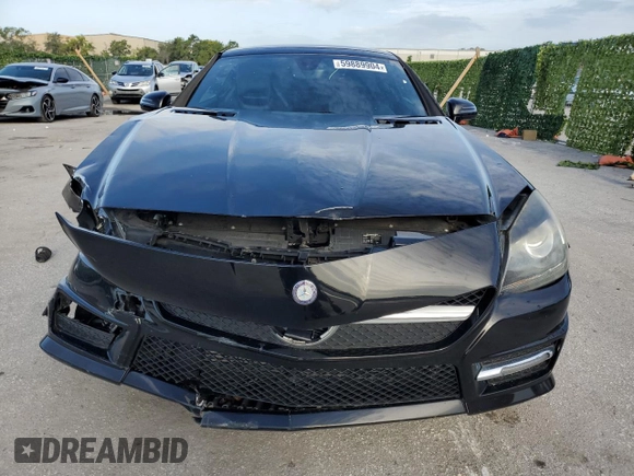 2013 Mercedes-Benz SLK 250 с VIN WDDPK4HA9DF061496, выставлен на аукционе Copart как лот 59889904 с пробегом 94 123 миль миль и Списание • Salvage title. История ставок и продаж доступна на DreamBid. Изображение 5.