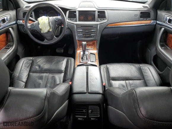 2014 Lincoln MKS with VIN 1LNHL9EK0EG609236, listed as a Copart auction lot 75507444 with 80,203 mi miles and Salvage Title. Bid and sale history available at carsss.com. Image 8.