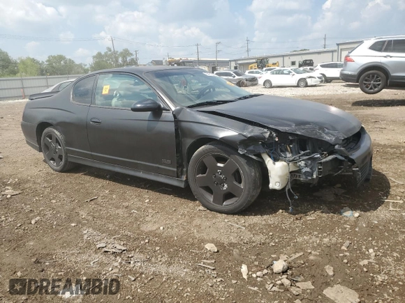 2007 Chevrolet Monte Carlo SS with VIN 2G1WL16C679159686, listed as a Copart auction lot 64812295 with Not provided miles and Clean title. Bid and sale history available at DreamBid. Image 4.