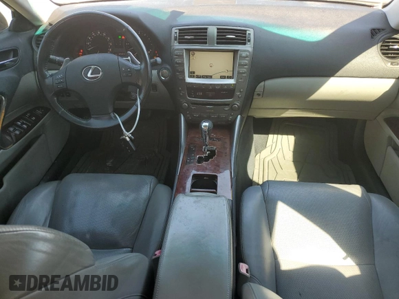 2008 Lexus IS with VIN JTHBK262082069891, listed as a Copart auction lot 48618745 with 184,840 mi miles and Clean Title. Bid and sale history available at carsss.com. Image 8.