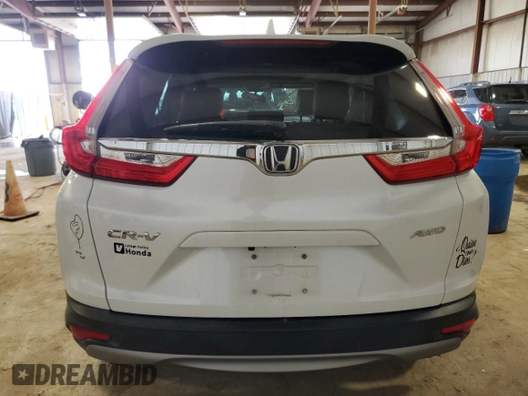 2019 Honda CR-V EX with VIN JHLRW2H58KX018891, listed as a Copart auction lot 50864775 with 40,488 mi miles and Salvage Title. Bid and sale history available at carsss.com. Image 6.