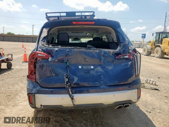 2024 Kia Telluride S with VIN 5XYP64GC5RG417254, listed as a Copart auction lot 57862445 with 34,912 mi miles and Salvage title. Bid and sale history available at DreamBid. Image 6.