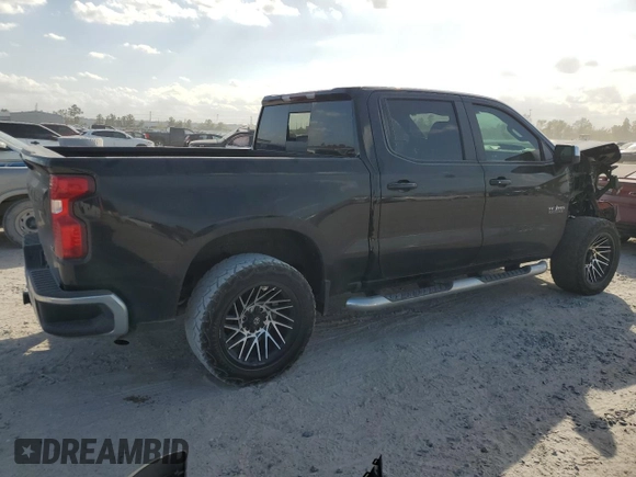 2022 Chevrolet Silverado 1500 LT with VIN 1GCPACED5NZ561516, listed as a Copart auction lot 77184744 with 48,320 mi miles and Salvage Title. Bid and sale history available at carsss.com. Image 3.