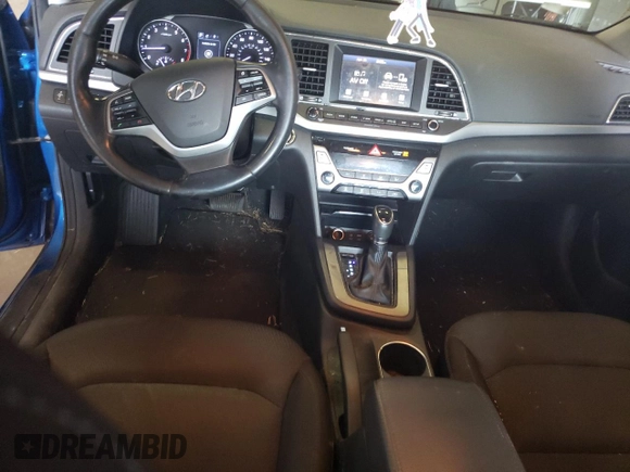 2017 Hyundai Elantra SE with VIN 5NPD84LF9HH138751, listed as a Copart auction lot 54391665 with 87,359 mi miles and Non repairable. Bid and sale history available at DreamBid. Image 8.