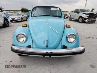 1974 Volkswagen Beetle with VIN 1142451120, listed as a Copart auction lot 63041995 with 10,102 mi miles and Salvage title. Bid and sale history available at DreamBid. Image 5.