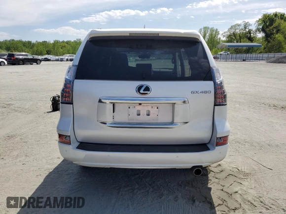 2023 Lexus GX 460 Premium with VIN JTJAM7BX9P5354458, listed as a Copart auction lot 53266275 with 28,353 mi miles and Salvage title. Bid and sale history available at DreamBid. Image 6.