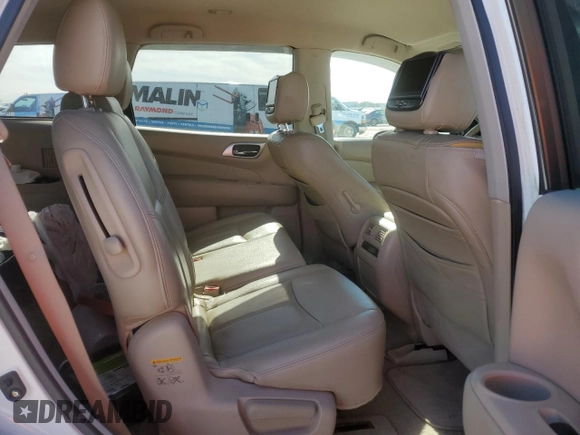2013 Nissan Pathfinder SV with VIN 5N1AR2MM8DC657504, listed as a Copart auction lot 86372854 with 126,646 mi miles and Salvage Title. Bid and sale history available at carsss.com. Image 11.